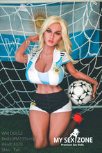 Load image into Gallery viewer, WM Doll Sabrina: 155CM 5FT1 L-Cup Fooball Real Love Sex Doll
